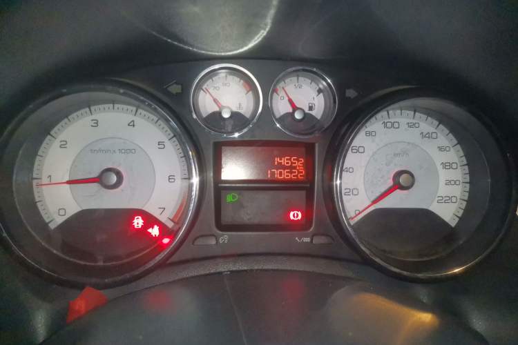 Used Peugeot 308 2013 1.6L Manual YouShang Model Instrument Cluster