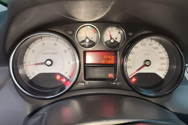 Used Peugeot 308 2013 1.6L Manual YouShang Model Instrument Cluster