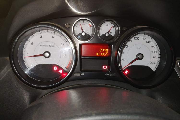 Used Peugeot 308 2013 1.6L Manual YouShang Model CNG Instrument Cluster