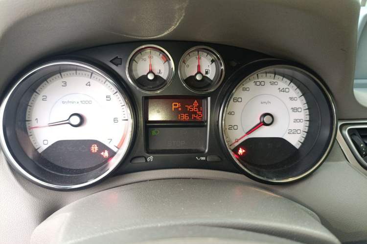 Used Peugeot 308 2013 1.6L Automatic YouShang Model Instrument Cluster
