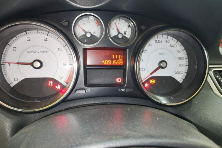 Used Peugeot 308 2013 1.6L Manual YouShang Model Instrument Cluster