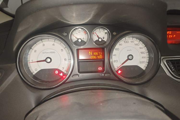 Used Peugeot 308 2013 1.6L Automatic YouShang Model Instrument Cluster