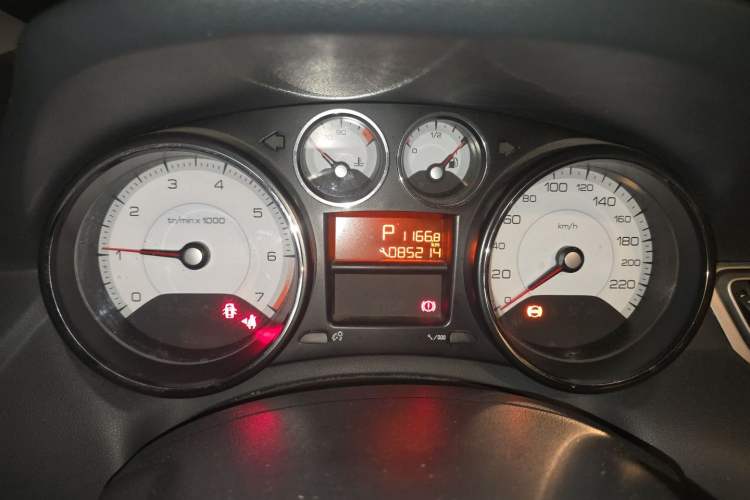 Used Peugeot 308 2013 1.6L Automatic Fashion Model Instrument Cluster