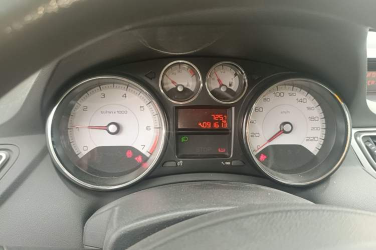 Used Peugeot 308 2013 1.6L Manual YouShang Model Instrument Cluster