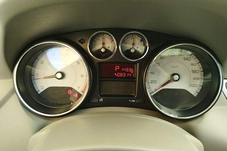 Used Peugeot 308 2013 1.6L Automatic Fashion Model Instrument Cluster