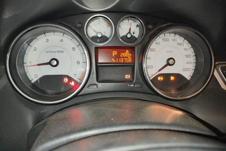 Used Peugeot 308 2013 1.6L Automatic Fashion Model Instrument Cluster