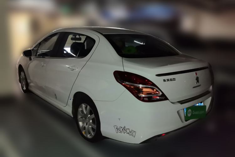 Used Peugeot 308 2013 1.6L Automatic YouShang Model Rear Left 45 Deg