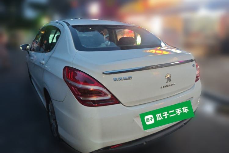 Used Peugeot 308 2013 1.6L Automatic Fashionable Chen Kun Excellent Edition Rear Left 45 Deg