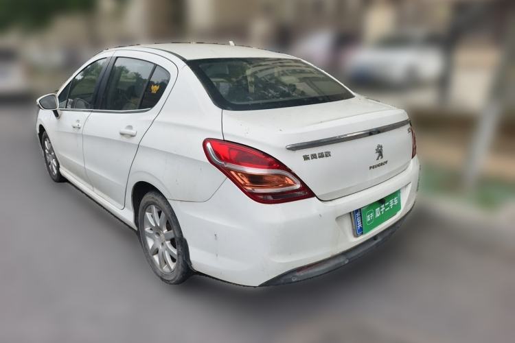 Used Peugeot 308 2013 1.6L Manual YouShang Model CNG Rear Left 45 Deg
