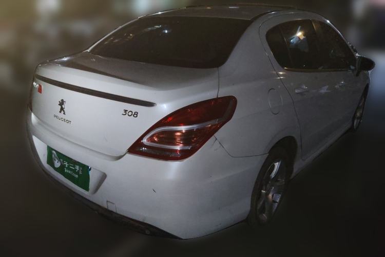 Used Peugeot 308 2013 1.6L Manual YouShang Model CNG Rear