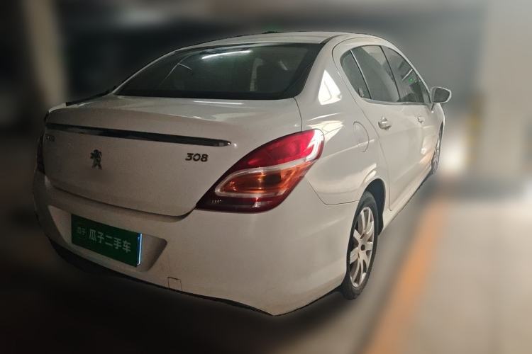 Used Peugeot 308 2013 1.6L Automatic YouShang Model Rear Right 45 Deg