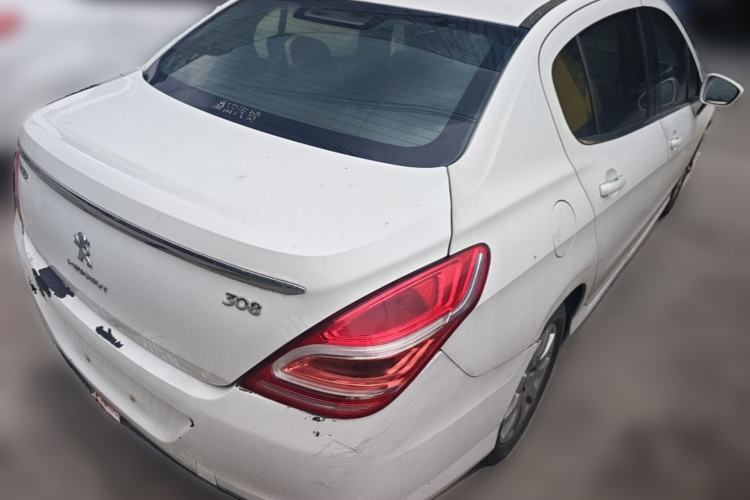 Used Peugeot 308 2013 1.6L Manual YouShang Model Rear Right 45 Deg