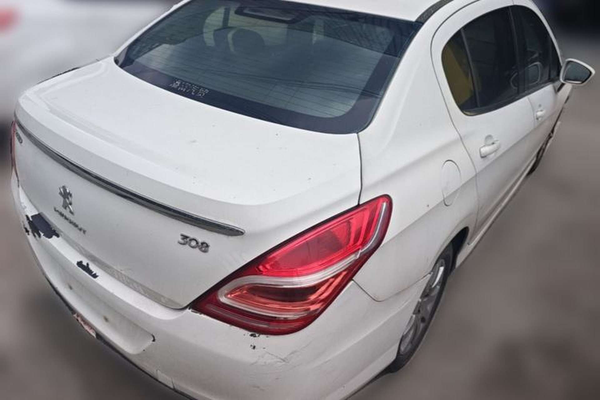 Used Peugeot 308 2013 1.6L Manual YouShang Model Rear Right 45 Deg