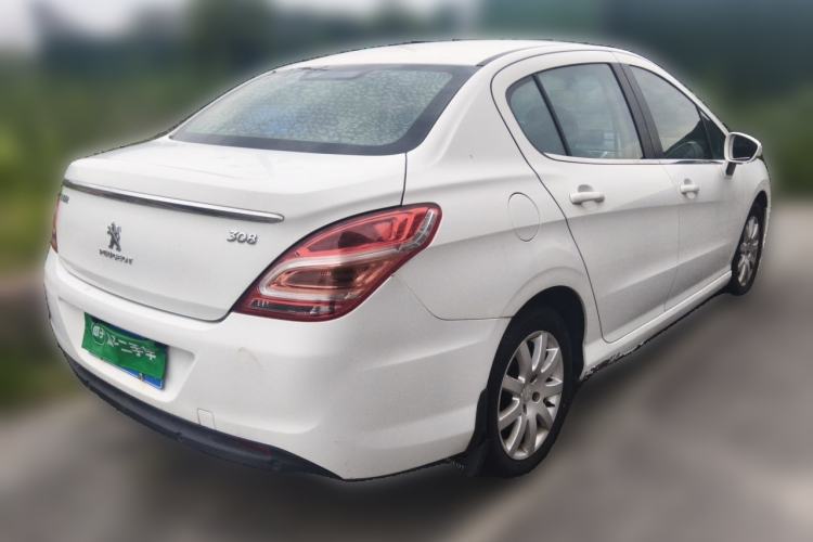Used Peugeot 308 2013 1.6L Manual YouShang Model Rear Right 45 Deg