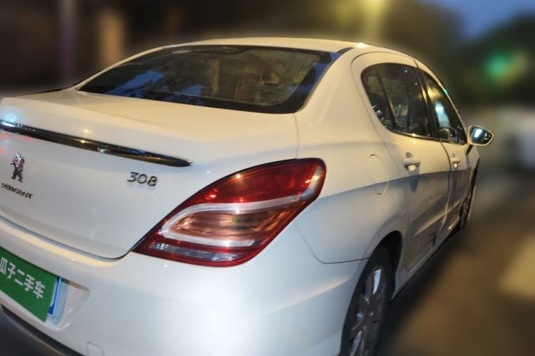 Used Peugeot 308 2013 1.6L Manual YouShang Model Rear Right 45 Deg
