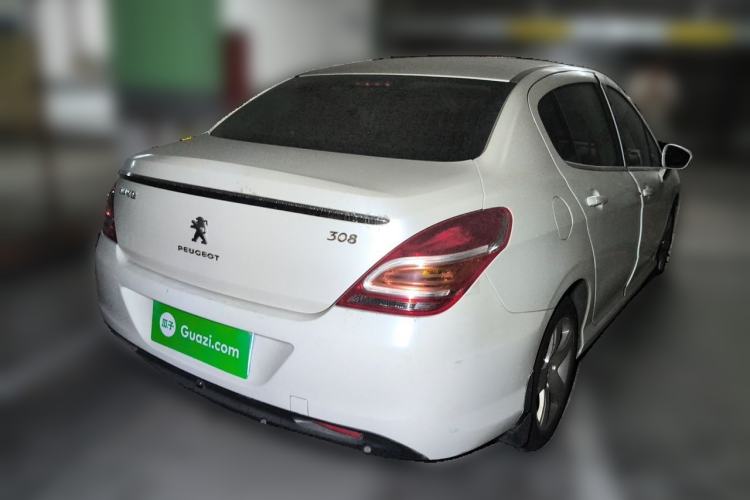 Used Peugeot 308 2013 1.6L Automatic YouShang Model Rear Right 45 Deg