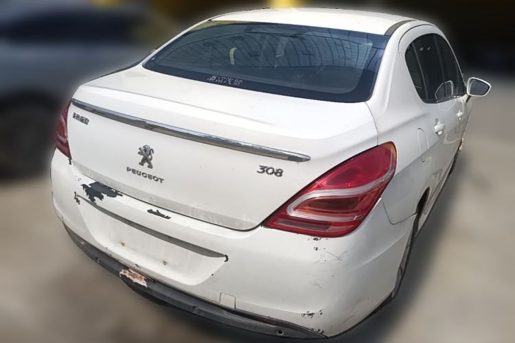 Used Peugeot 308 2013 1.6L Manual YouShang Model Rear Right 45 Deg