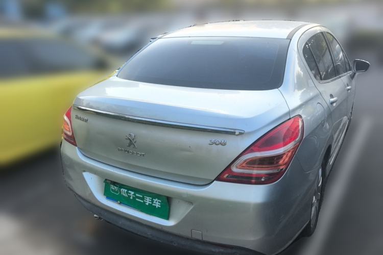 Used Peugeot 308 2013 1.6L Automatic YouShang Model Rear Right 45 Deg