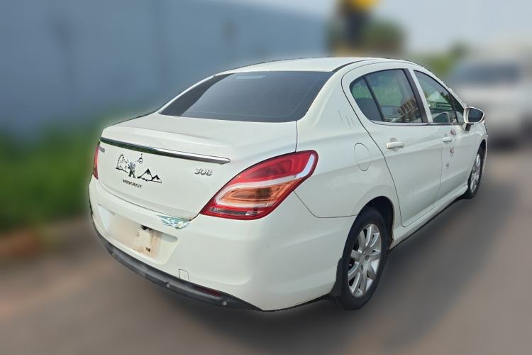Used Peugeot 308 2013 1.6L Automatic YouShang Model Rear Right 45 Deg