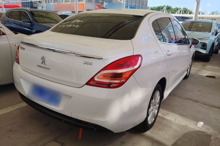 Used Peugeot 308 2013 1.6L Automatic YouShang Model Rear Right 45 Deg