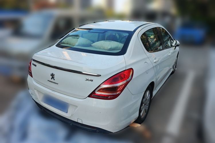 Used Peugeot 308 2013 1.6L Automatic YouShang Model Rear Right 45 Deg