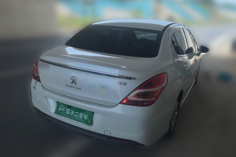 Used Peugeot 308 2013 1.6L Automatic YouShang Model Rear Right 45 Deg