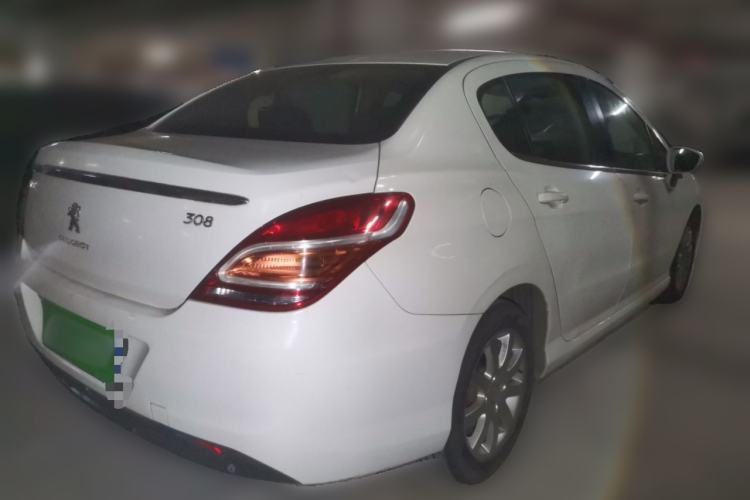 Used Peugeot 308 2013 1.6L Manual YouShang Model Rear Right 45 Deg