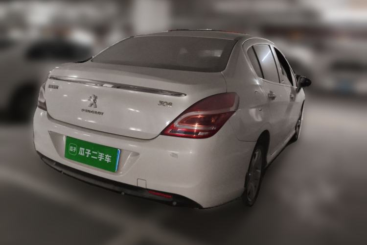 Used Peugeot 308 2013 1.6L Manual YouShang Model CNG Rear Right 45 Deg