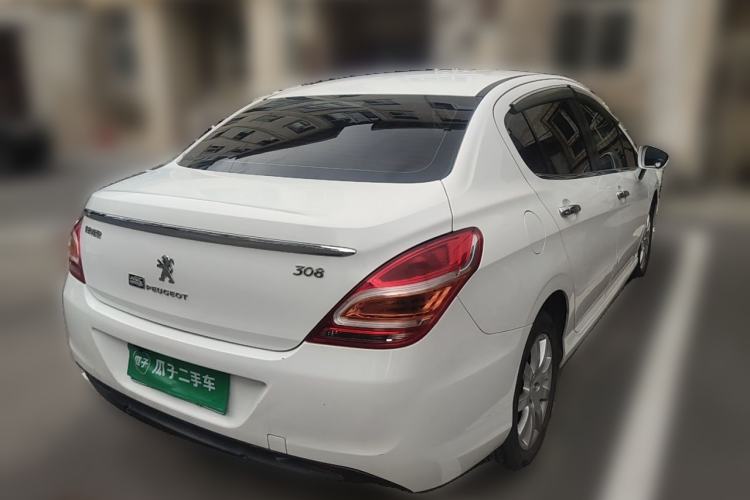 Used Peugeot 308 2013 1.6L Manual YouShang Model Rear Right 45 Deg