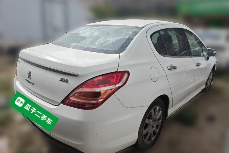 Used Peugeot 308 2013 1.6L Automatic YouShang Model Rear Right 45 Deg