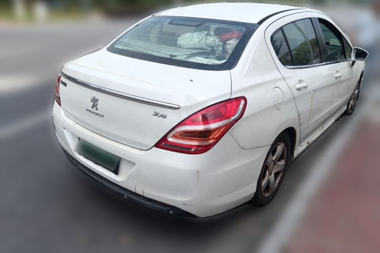 Used Peugeot 308 2013 1.6L Automatic YouShang Model Rear Right 45 Deg