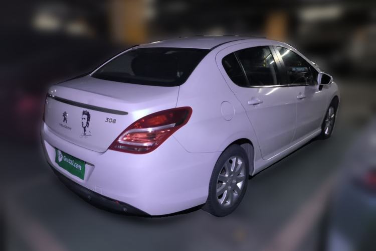 Used Peugeot 308 2013 1.6L Automatic YouShang Model Rear Right 45 Deg