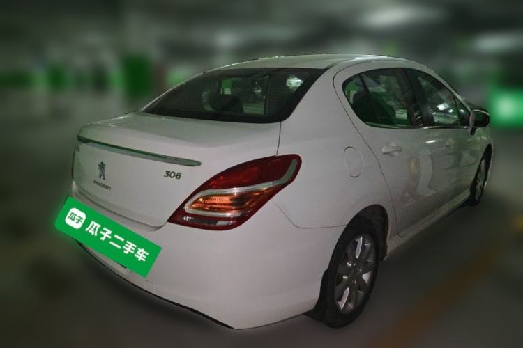 Used Peugeot 308 2013 1.6L Automatic Fashion Model Rear Right 45 Deg