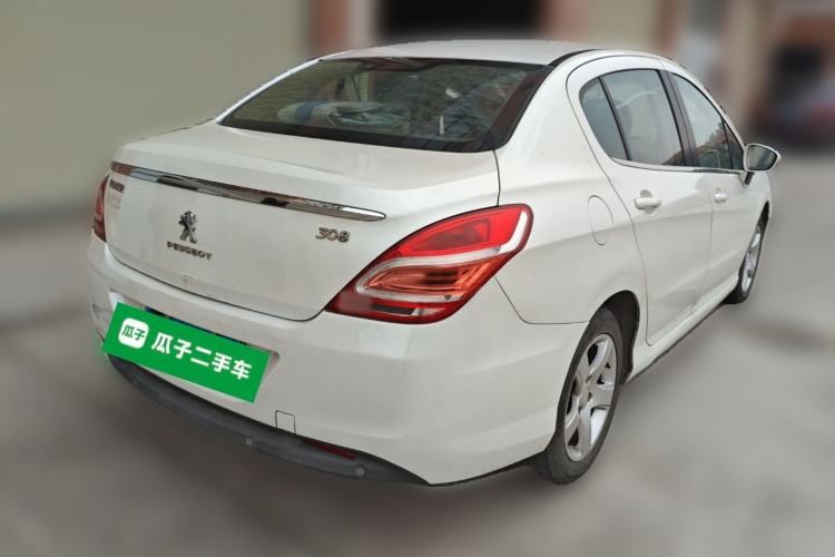 Used Peugeot 308 2013 1.6L Automatic YouShang Model Rear Right 45 Deg