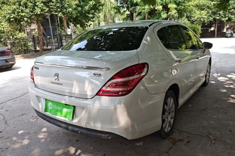 Used Peugeot 308 2013 1.6L Automatic YouShang Model Rear Right 45 Deg