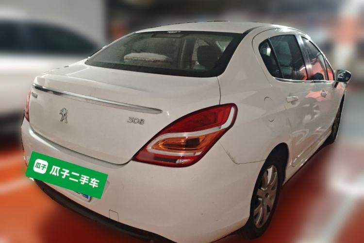 Used Peugeot 308 2013 1.6L Automatic Fashion Model Rear Right 45 Deg