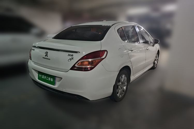 Used Peugeot 308 2013 1.6L Automatic Fashion Model Rear Right 45 Deg