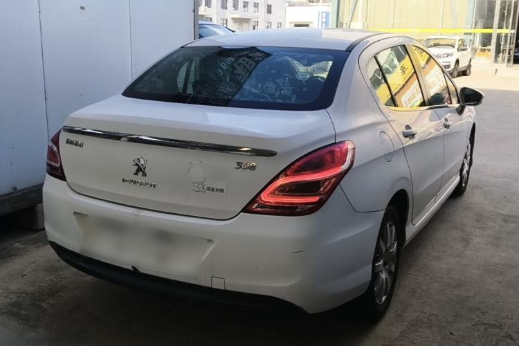 Used Peugeot 308 2013 1.6L Automatic YouShang Model Rear Right 45 Deg