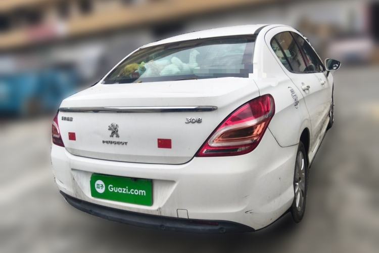 Used Peugeot 308 2013 1.6L Automatic YouShang Model Rear Right 45 Deg