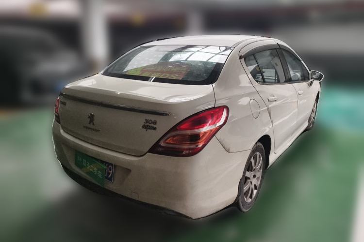 Used Peugeot 308 2013 1.6L Automatic YouShang Model Rear Right 45 Deg