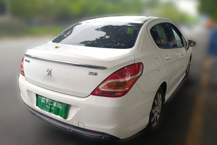 Used Peugeot 308 2013 1.6L Automatic YouShang Model Rear Right 45 Deg