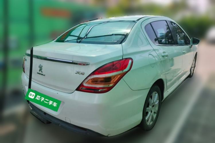 Used Peugeot 308 2013 1.6L Automatic YouShang Chen Kun Excellent Edition Rear Right 45 Deg