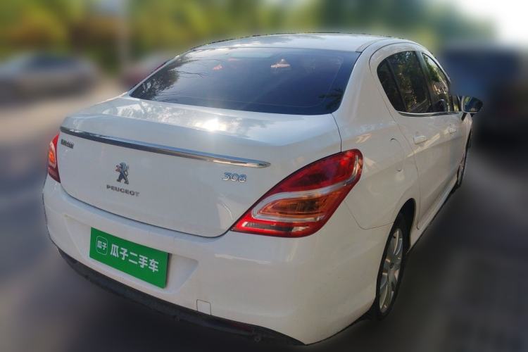 Used Peugeot 308 2013 1.6L Automatic YouShang Model Rear Right 45 Deg
