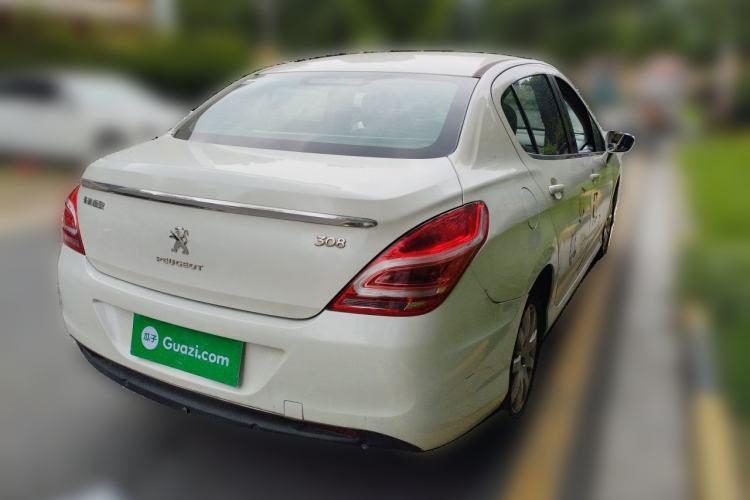 Used Peugeot 308 2013 1.6L Automatic YouShang Model Rear Right 45 Deg