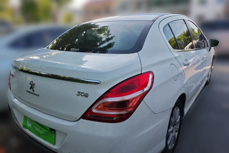 Used Peugeot 308 2013 1.6L Automatic YouShang Model Rear Right 45 Deg