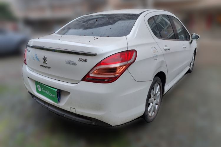 Used Peugeot 308 2013 1.6L Automatic YouShang Model Rear Right 45 Deg