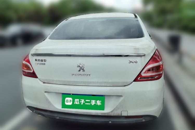 Used Peugeot 308 2013 1.6L Automatic YouShang Model Rear