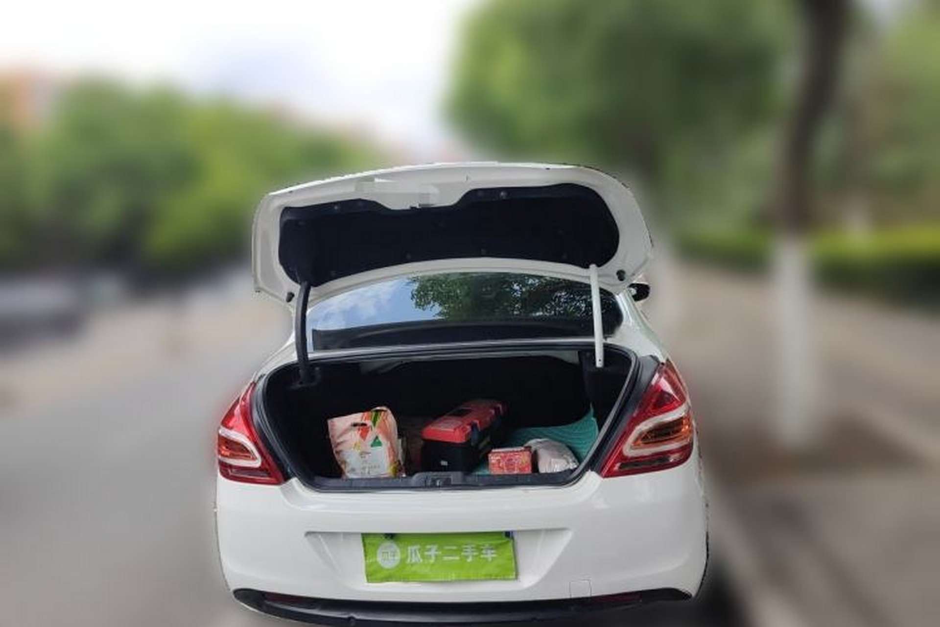 Used Peugeot 308 2013 1.6L Manual YouShang Model Trunk