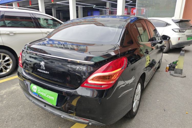 Used Peugeot 308 2014 Enjoyment Edition Classic 1.6L Automatic Fashion Model Rear Right 45 Deg