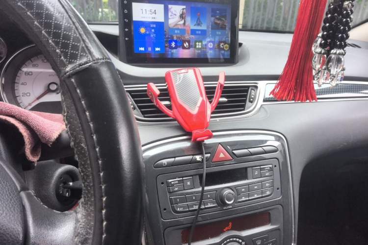 Used Peugeot 308 2014 Enjoyment Edition Classic 1.6L Automatic Fashion Model Audio And AC Panel
